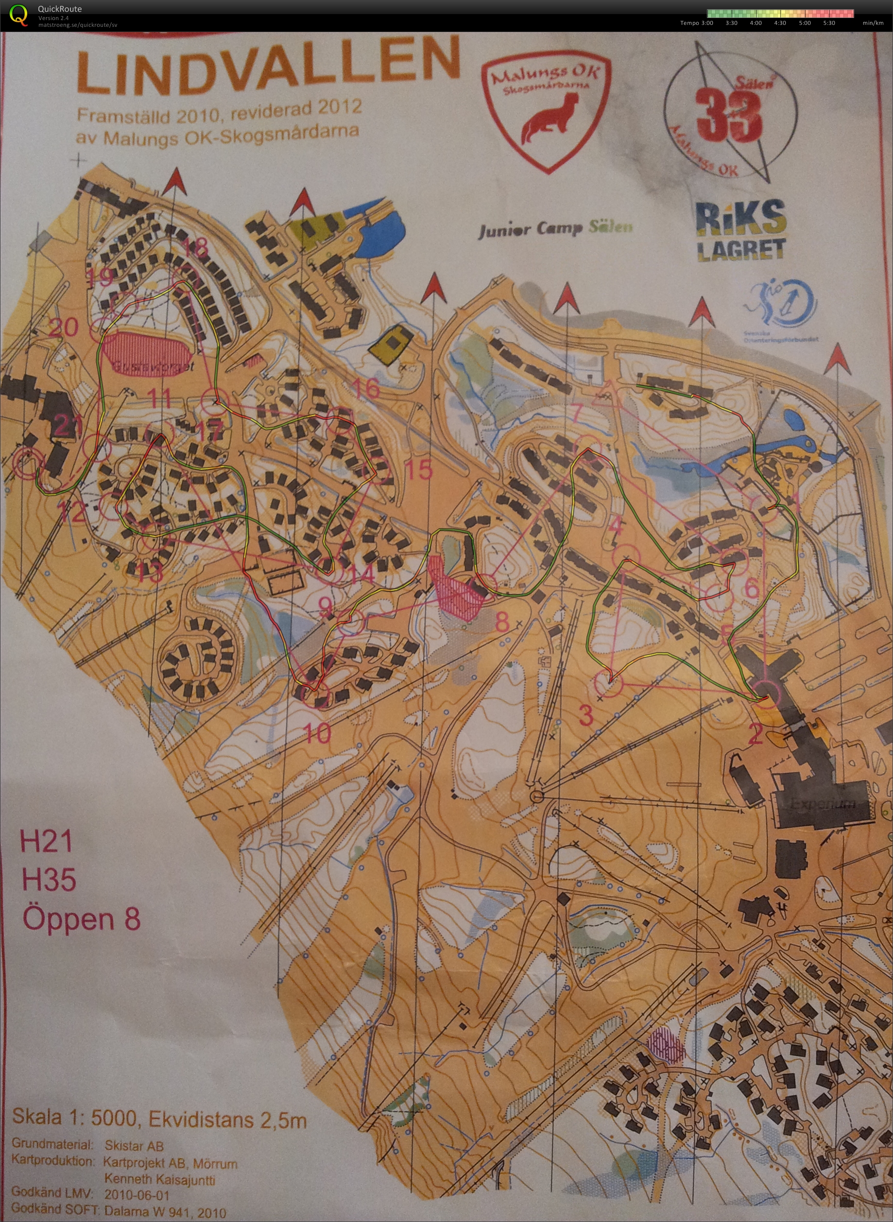 Sälen 3+3 Sprint (2012-06-30)