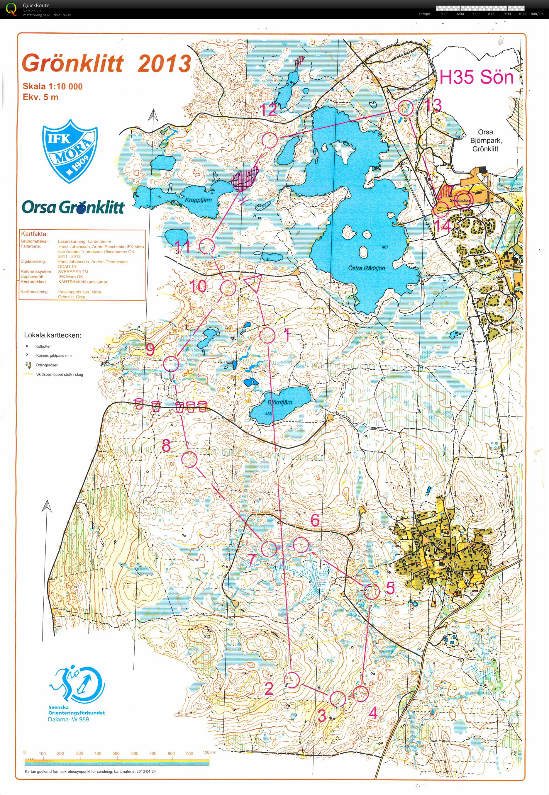 Tigerlången omlöpning (2013-06-21)