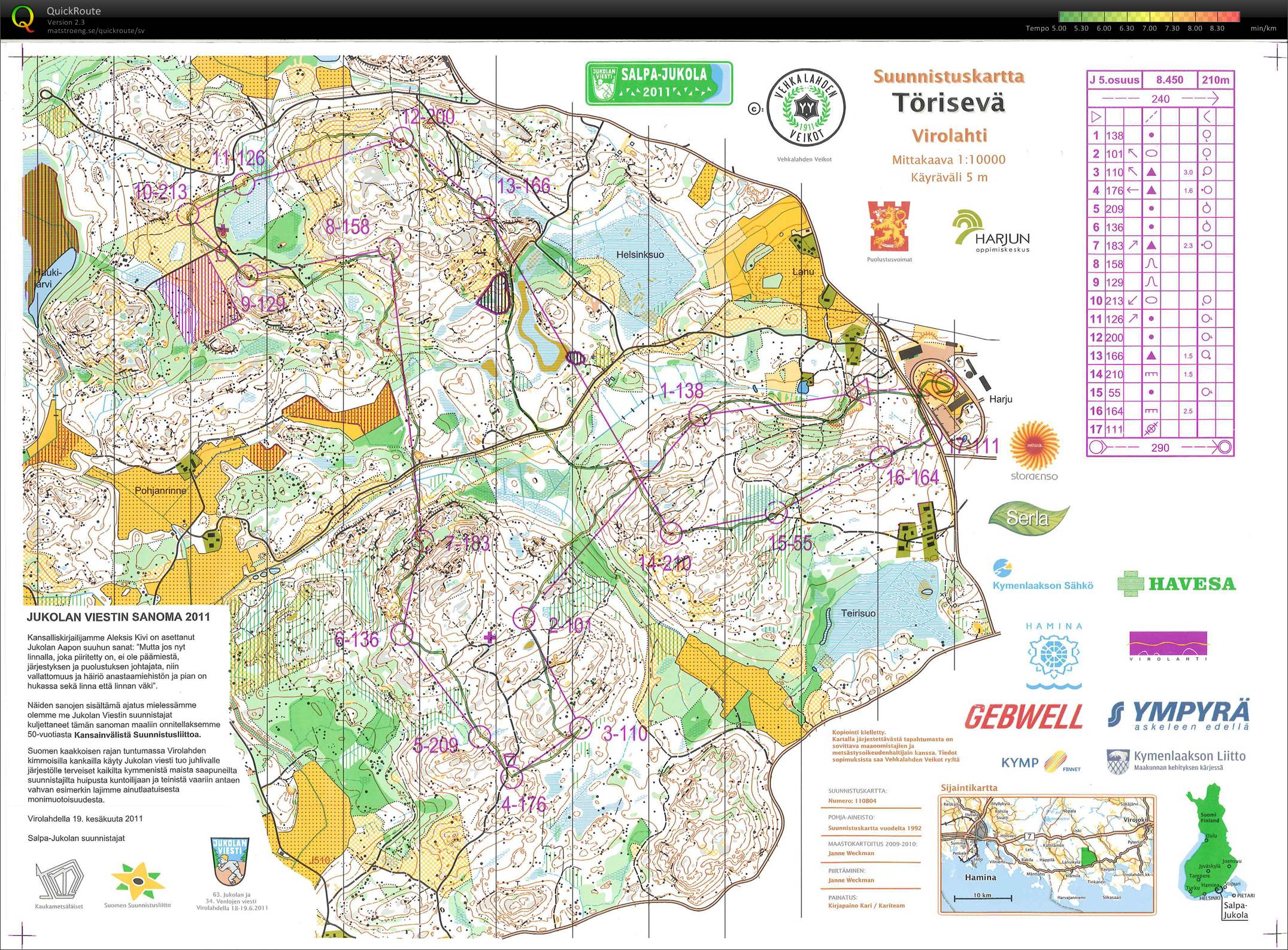 Jukola, str5 (19/06/2011)