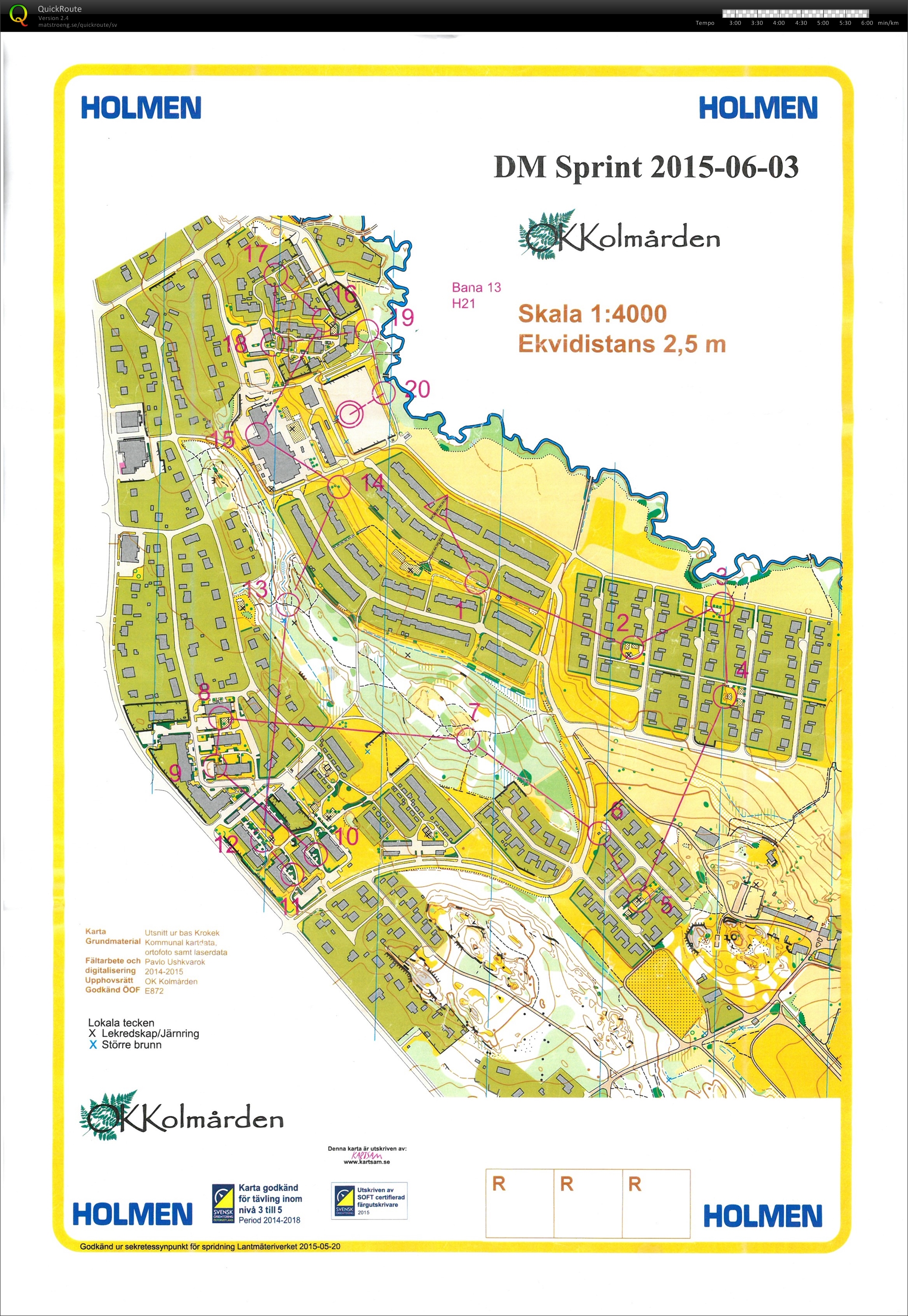 Sprint-DM Östergötland (02/06/2015)