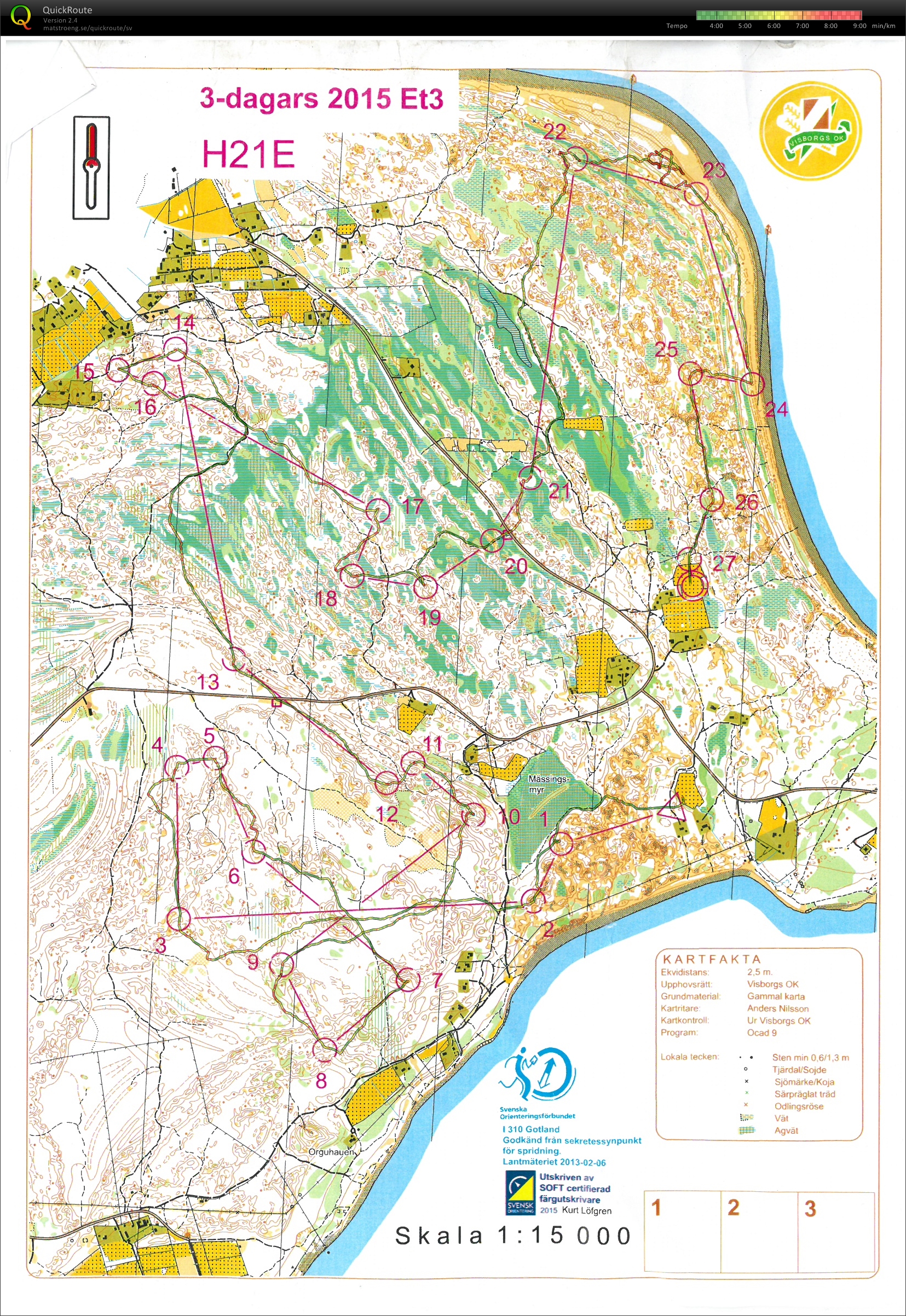 Gotland 3-dagars, E3 (2015-07-08)