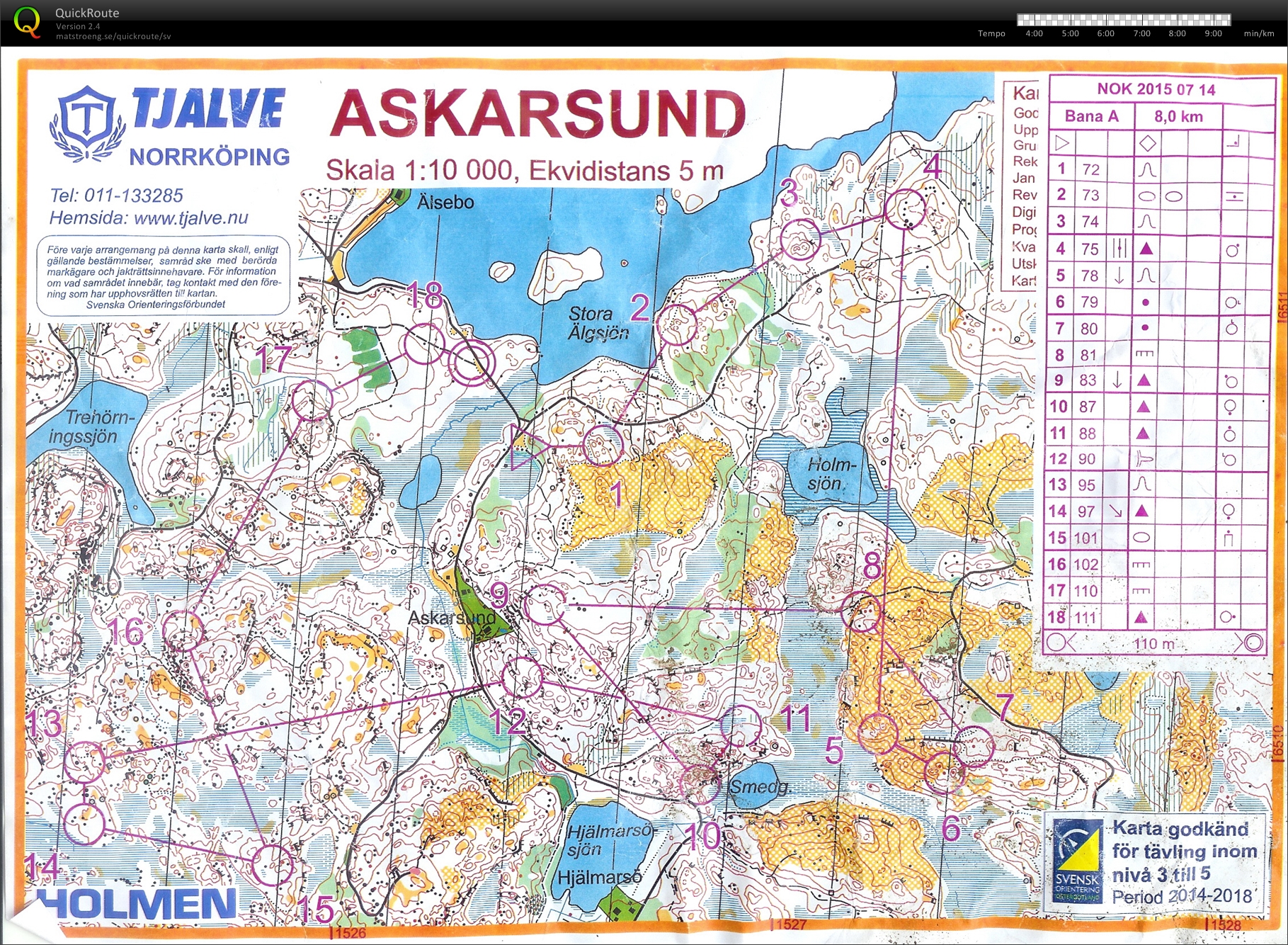 NOK-träning (13-07-2015)