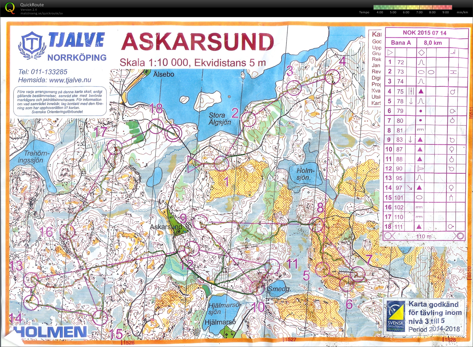 NOK-träning (13-07-2015)