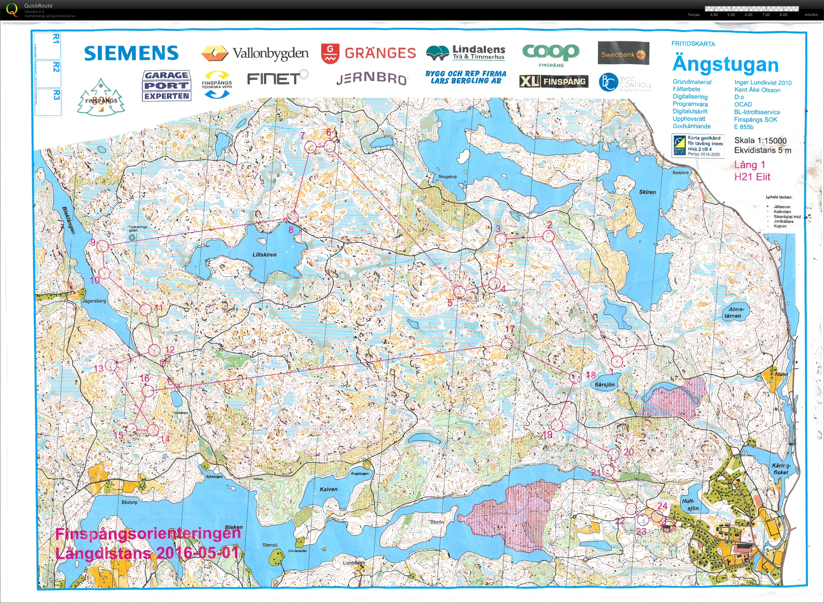 Finspångsorienteringen, lång (2016-04-30)