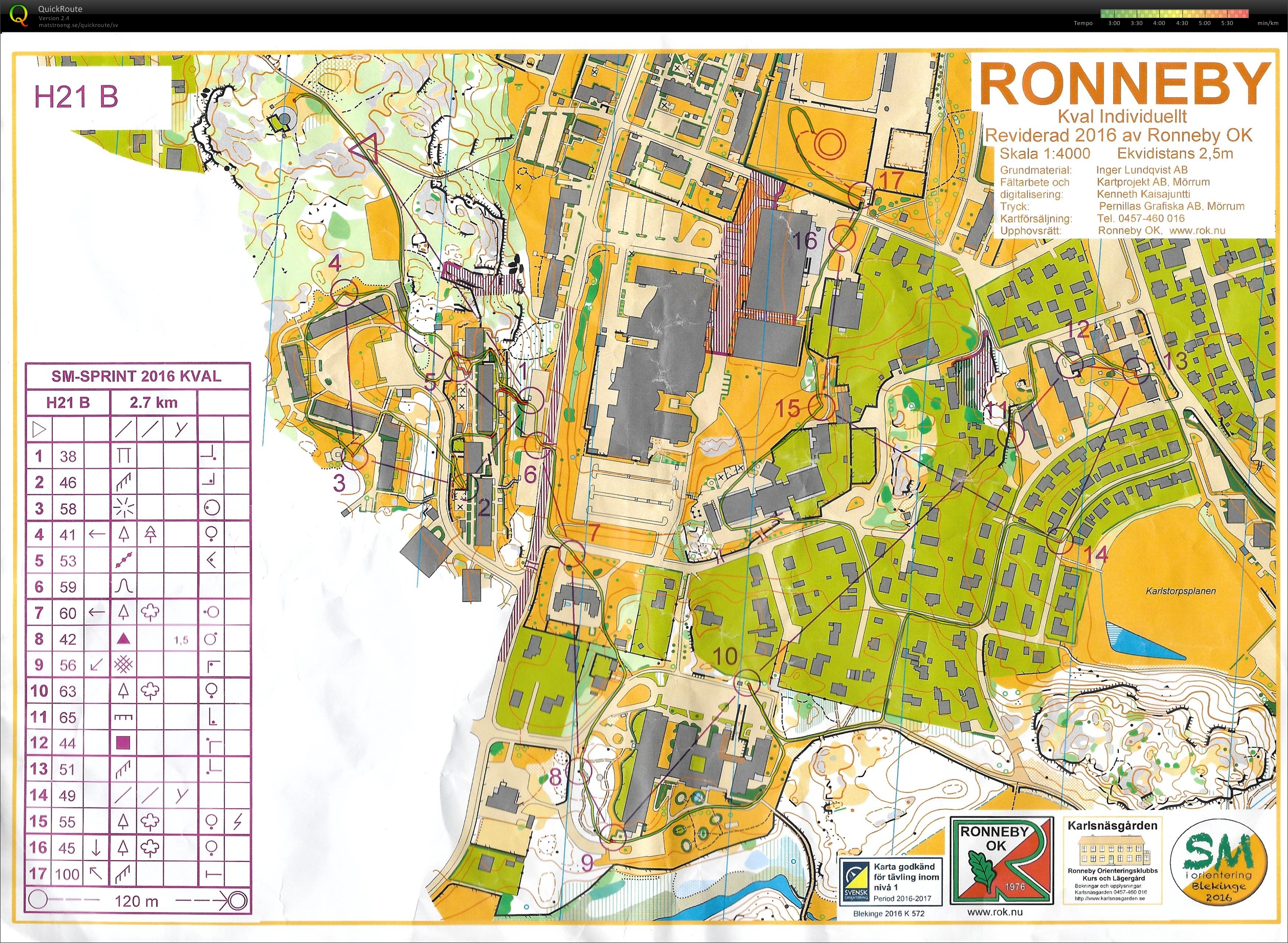 Sprint-SM Kval (2016-06-03)