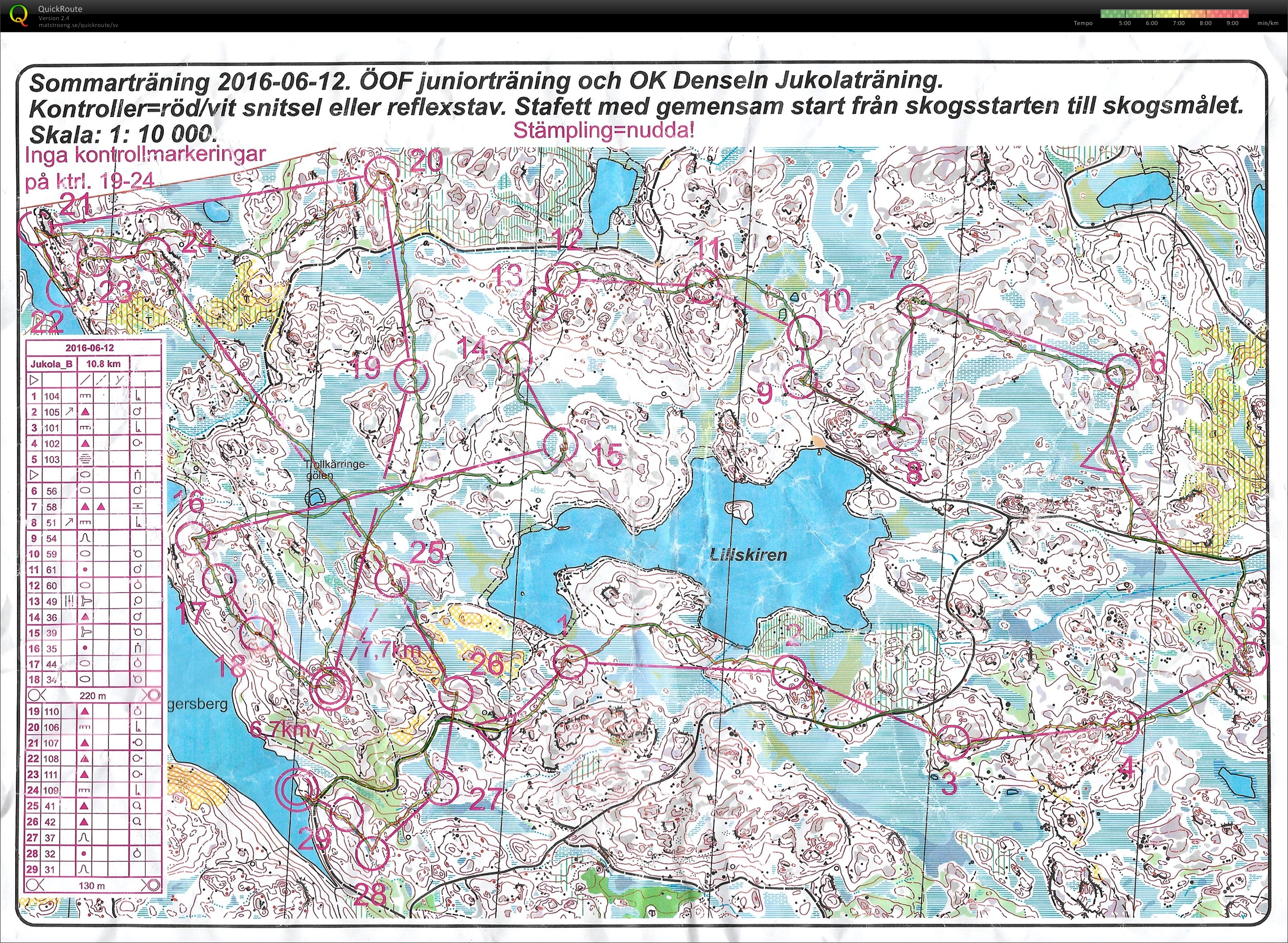 OL-träning Finspång (2016-06-11)