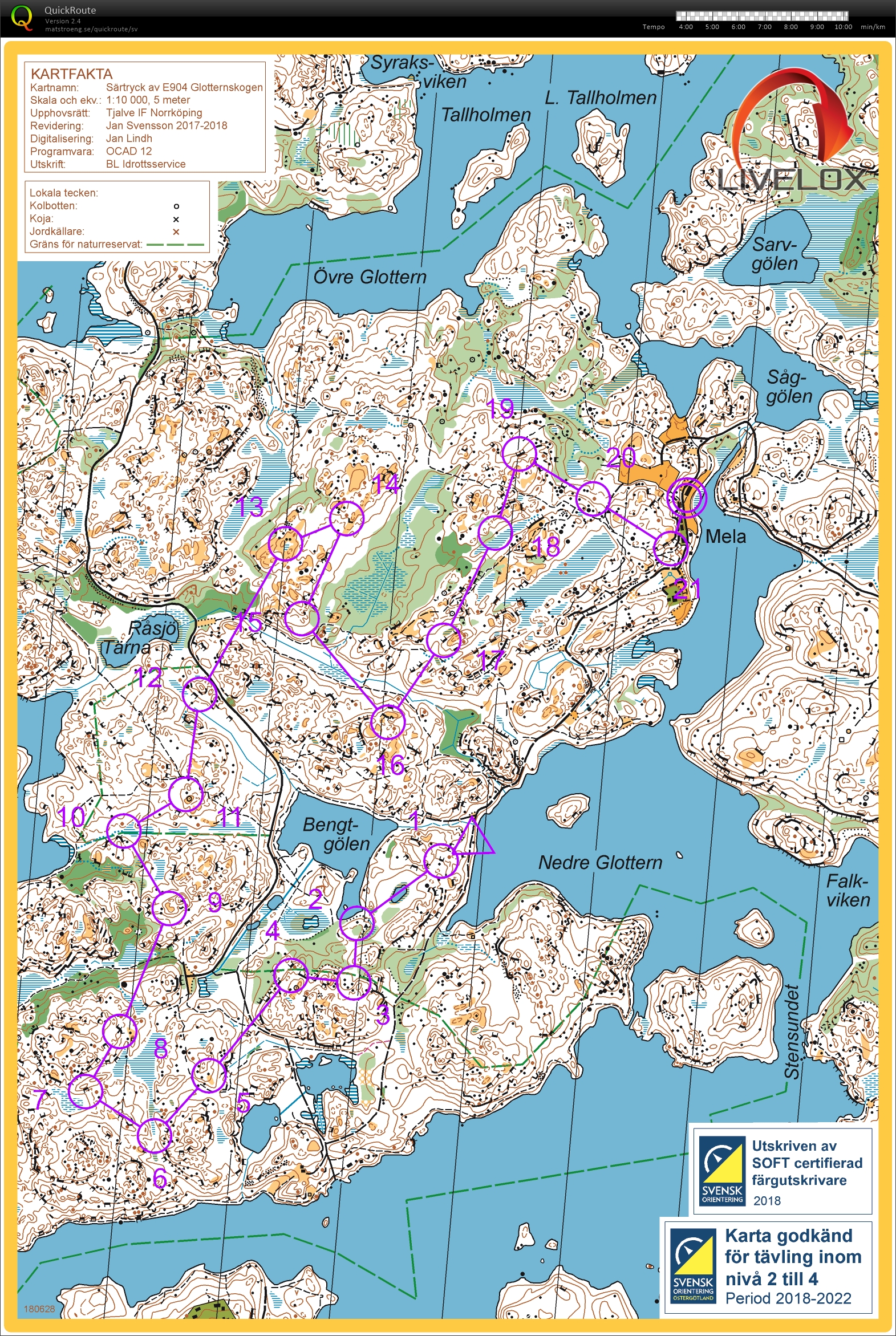 Kolmårdsträffen, medel (17.08.2018)