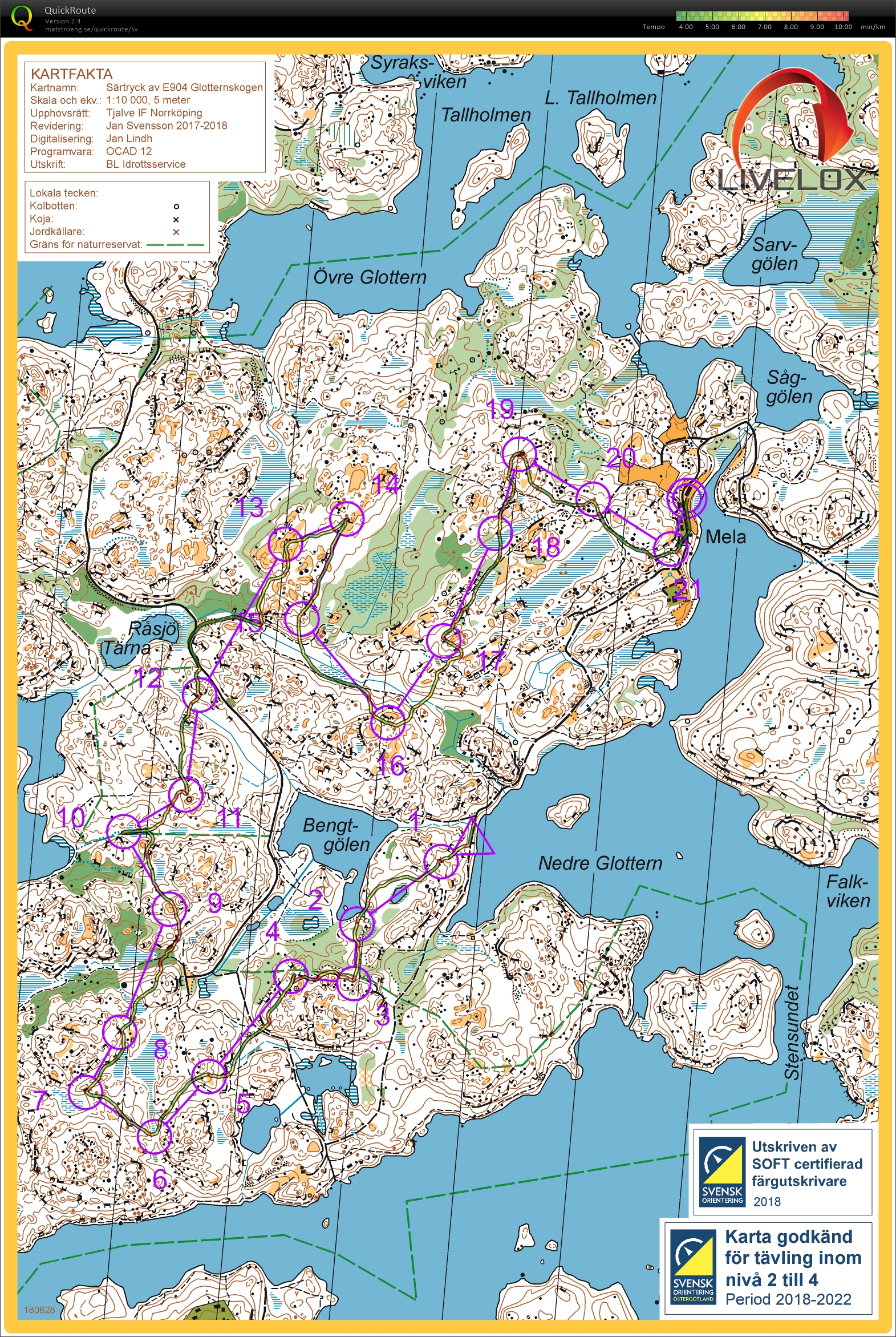 Kolmårdsträffen, medel (17-08-2018)