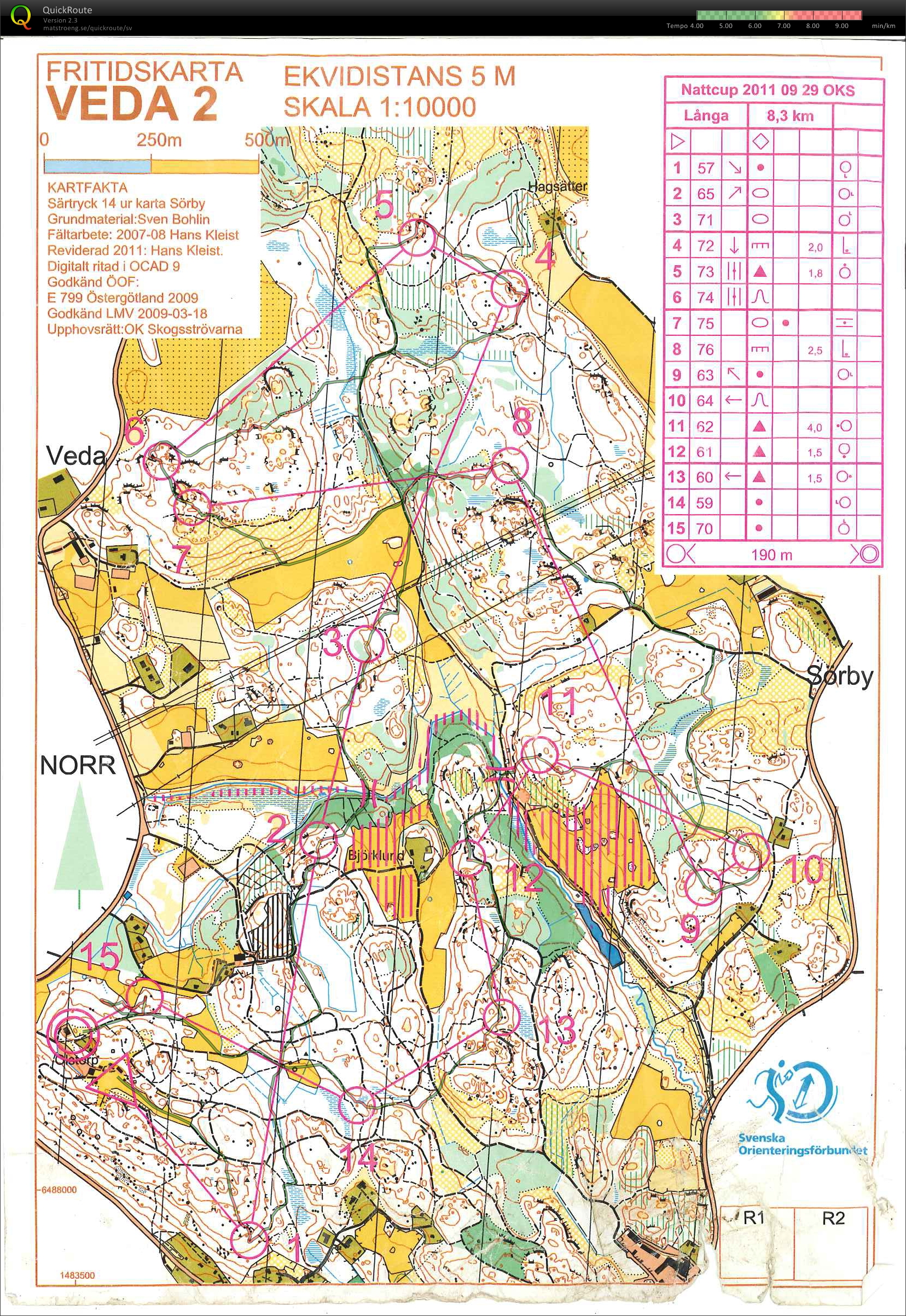 Nattcup OK Skogsströvarna (2011-09-29)