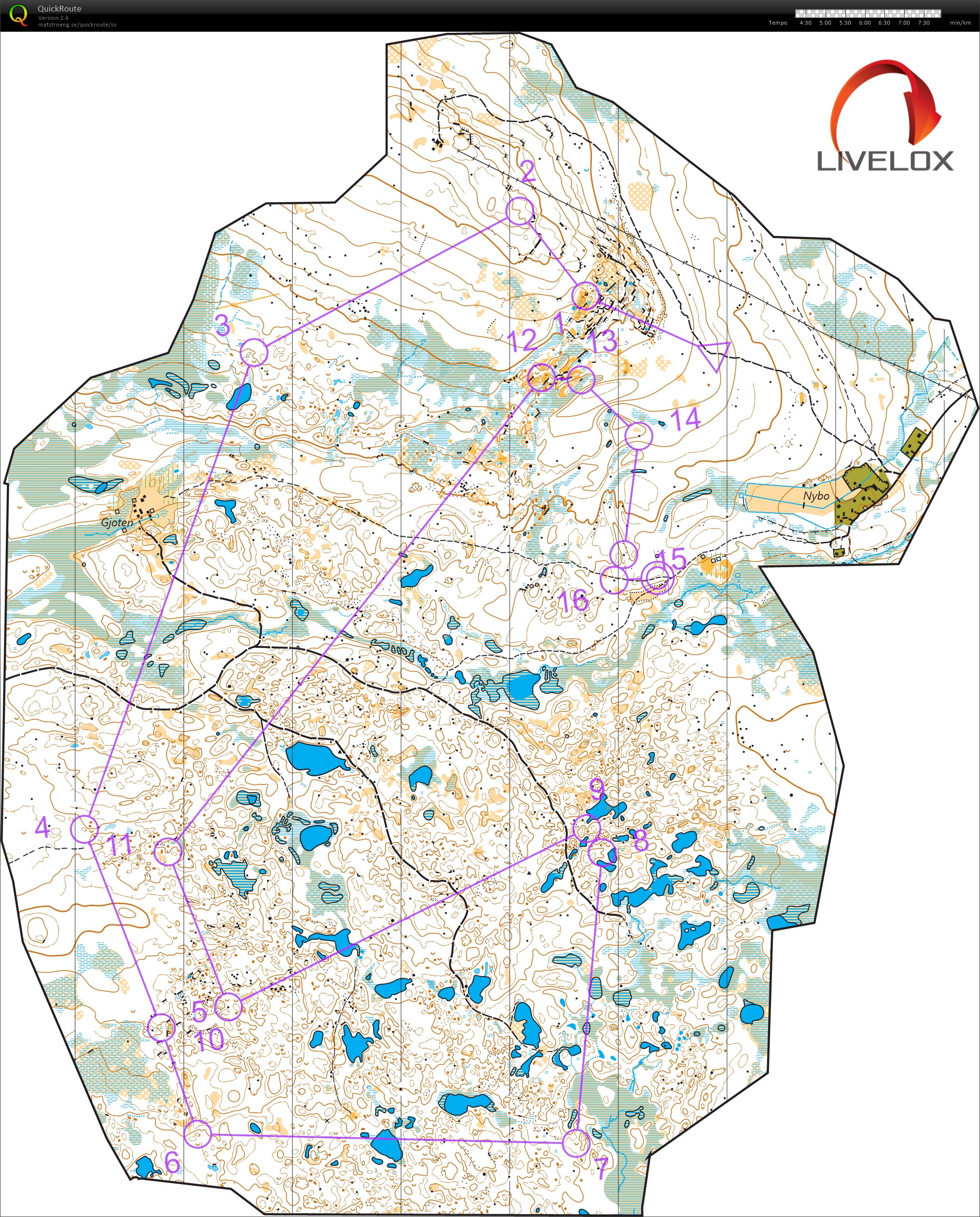 Grövelsjönorienteringen E2 (07-08-2021)